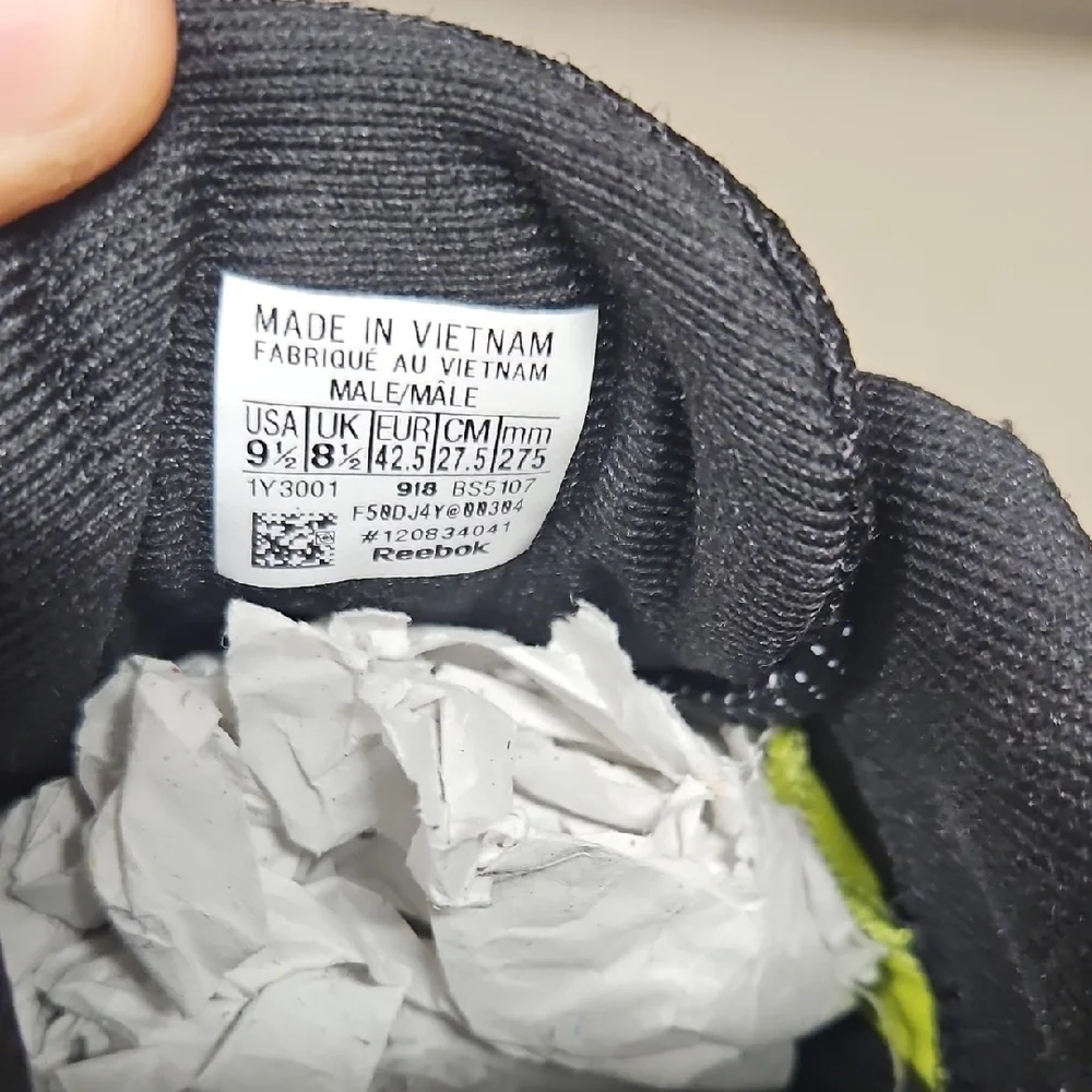 Reebok Crossfit Nano 6.0 Black and Gum CrossFit Training Sneakers - Picture 9 of 11